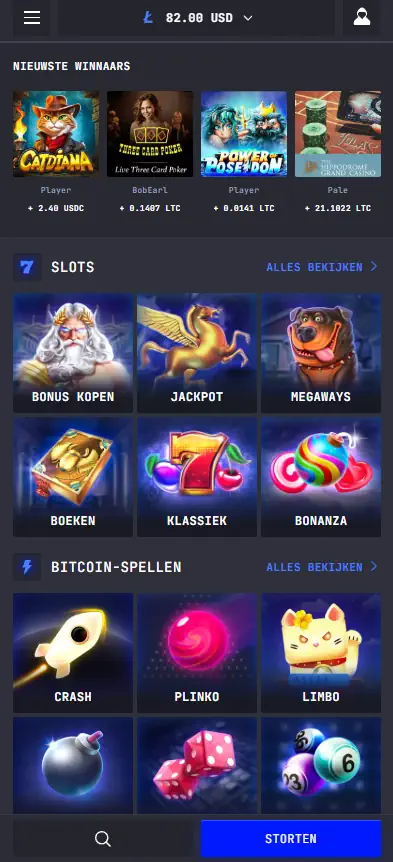 LTCCasino Mobiel